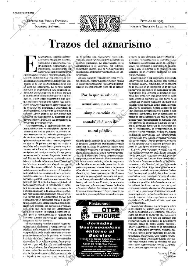 ABC MADRID 30-01-2001 página 3