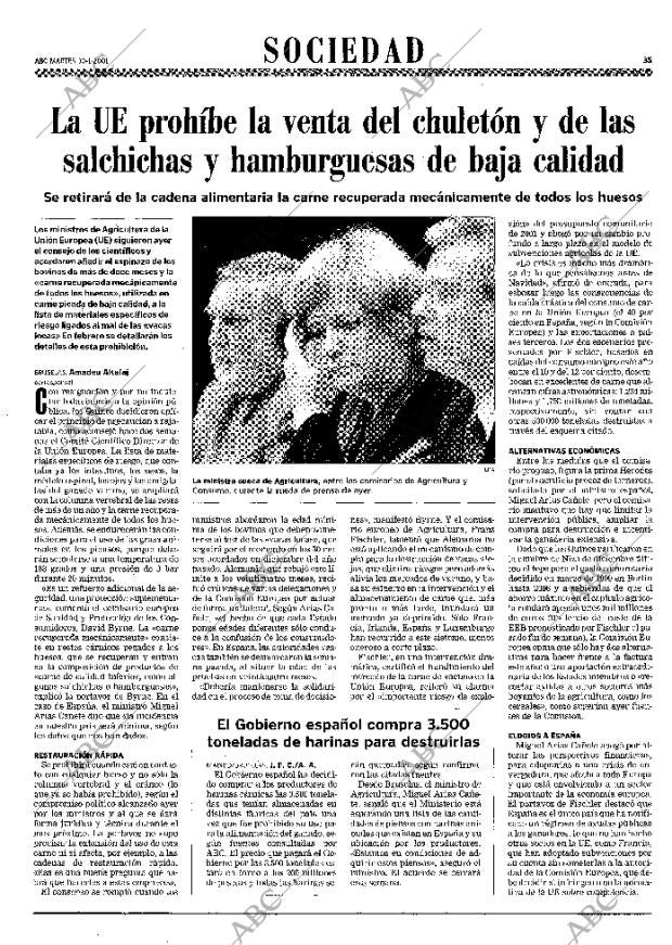 ABC MADRID 30-01-2001 página 35