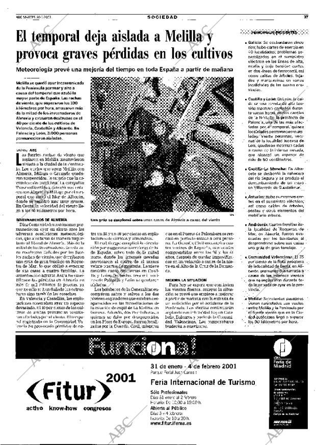 ABC MADRID 30-01-2001 página 37
