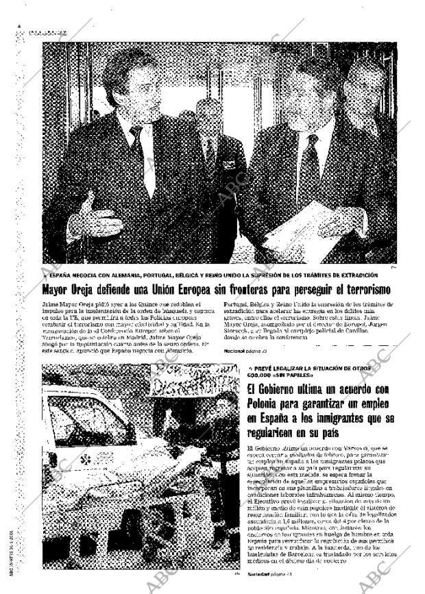 ABC MADRID 30-01-2001 página 4