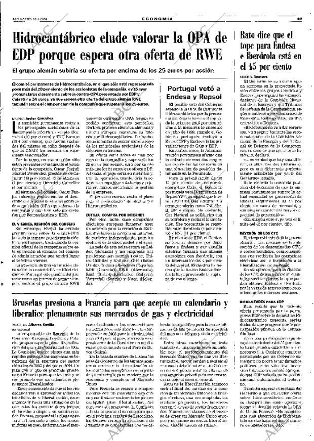 ABC MADRID 30-01-2001 página 49