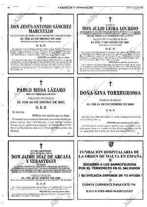 ABC MADRID 30-01-2001 página 72