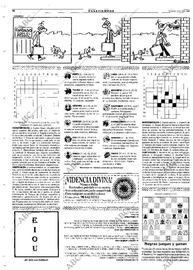 ABC MADRID 30-01-2001 página 76