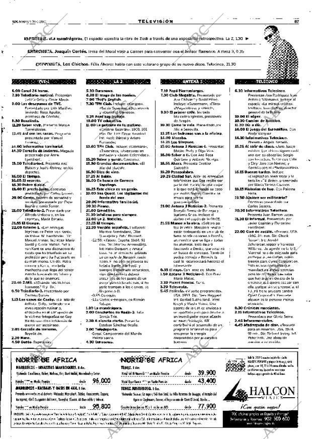 ABC MADRID 30-01-2001 página 87