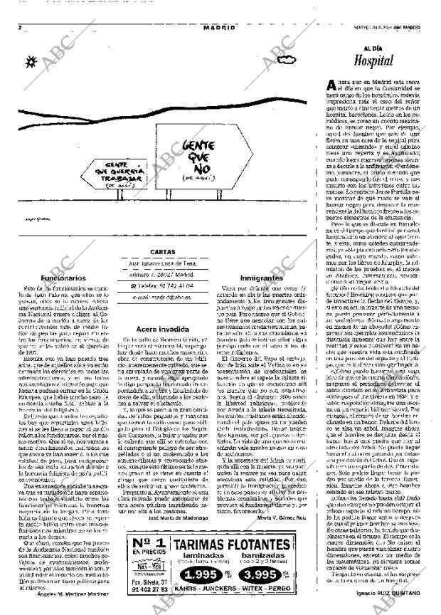 ABC MADRID 30-01-2001 página 90