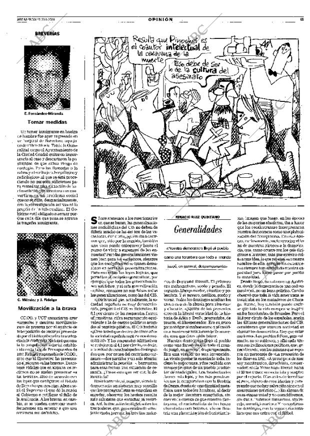 ABC MADRID 31-01-2001 página 11