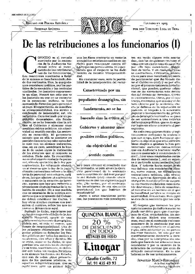 ABC MADRID 31-01-2001 página 3