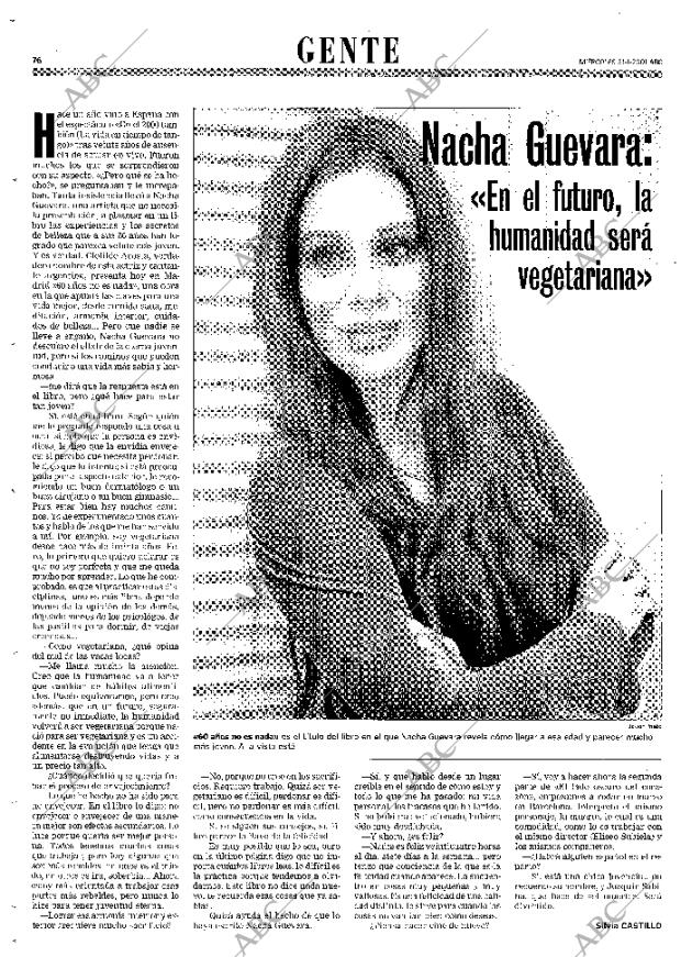 ABC MADRID 31-01-2001 página 76