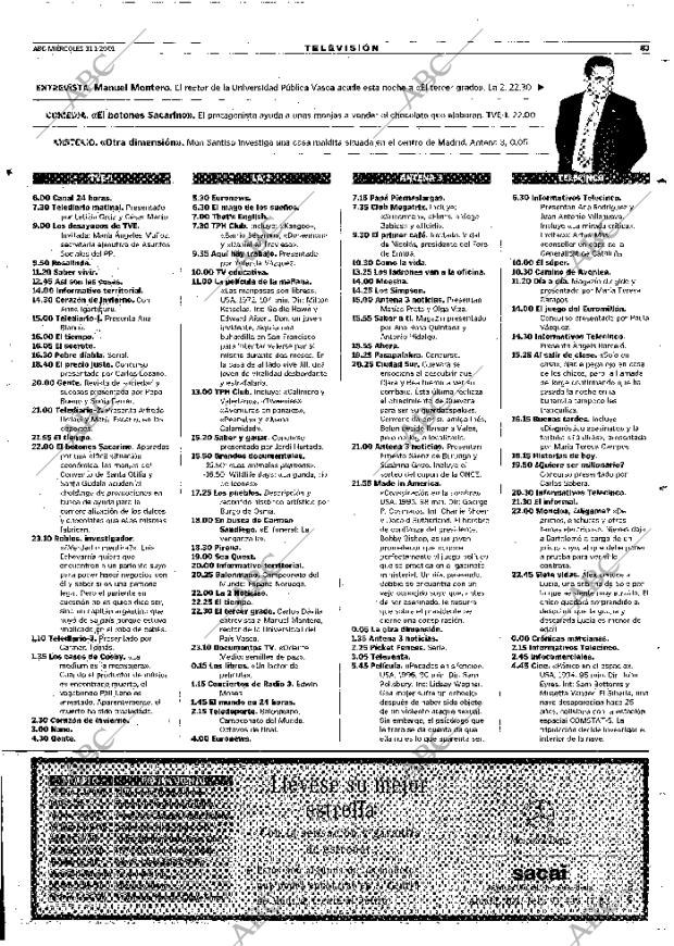 ABC MADRID 31-01-2001 página 83