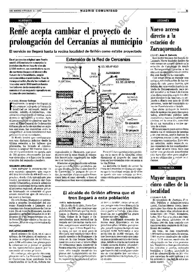 ABC MADRID 31-01-2001 página 95