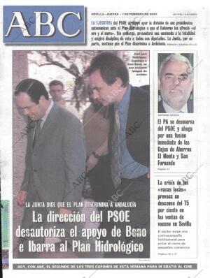 ABC SEVILLA 01-02-2001 página 1