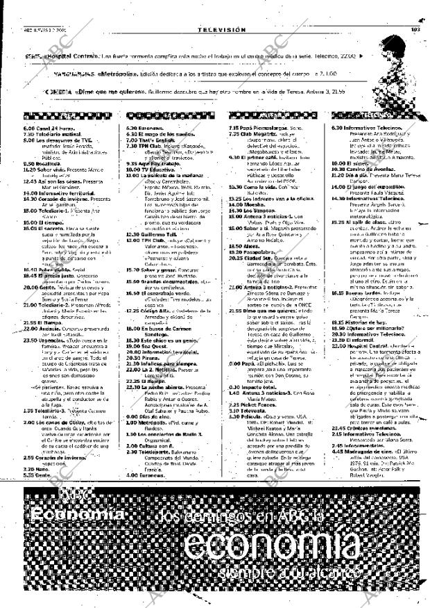 ABC SEVILLA 01-02-2001 página 103