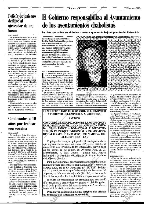 ABC SEVILLA 03-02-2001 página 46