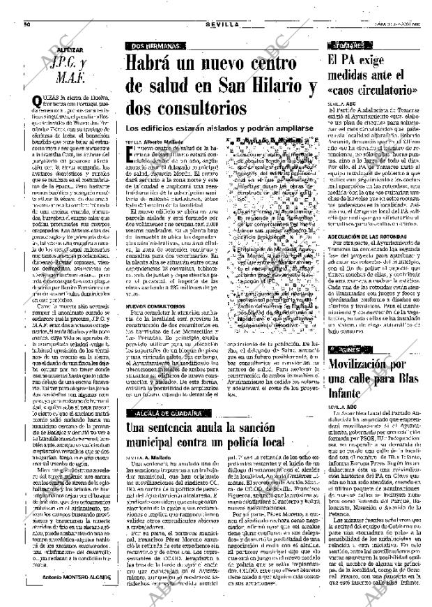 ABC SEVILLA 03-02-2001 página 50