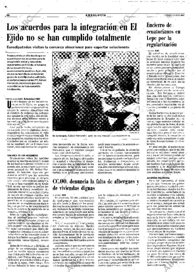 ABC SEVILLA 03-02-2001 página 60