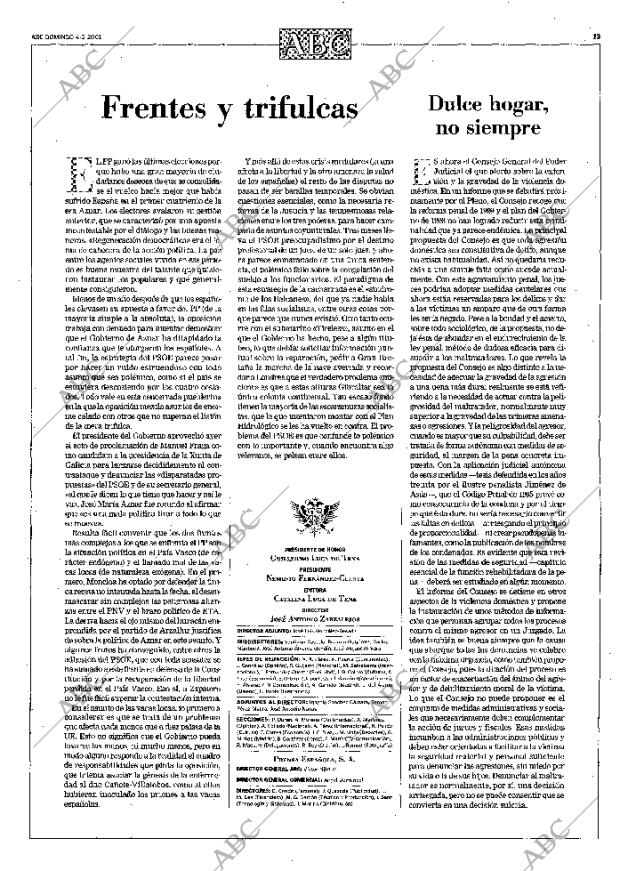 ABC MADRID 04-02-2001 página 13