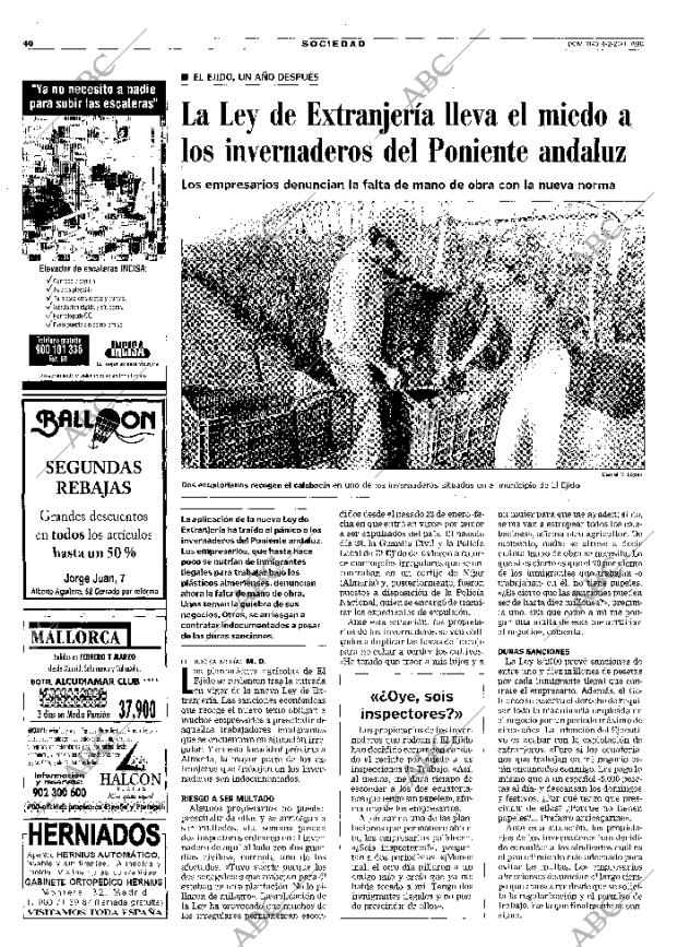 ABC MADRID 04-02-2001 página 40