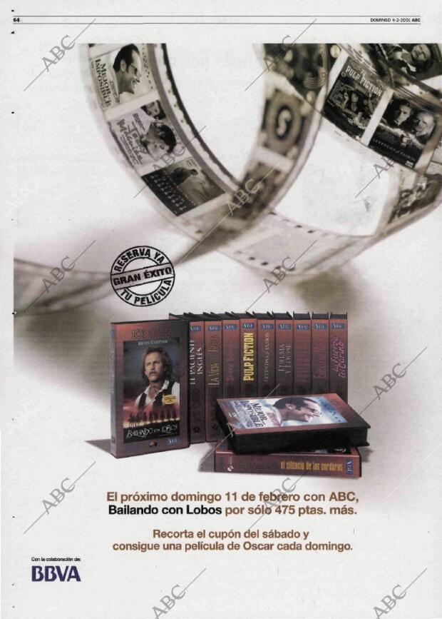 ABC MADRID 04-02-2001 página 64