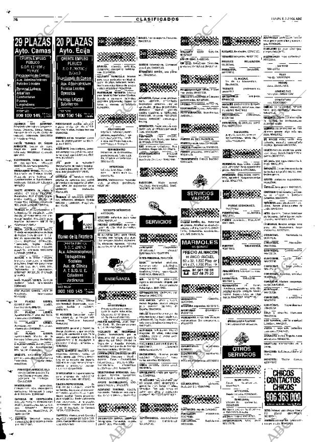 ABC SEVILLA 05-02-2001 página 76