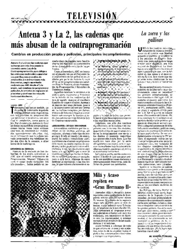 ABC SEVILLA 05-02-2001 página 87