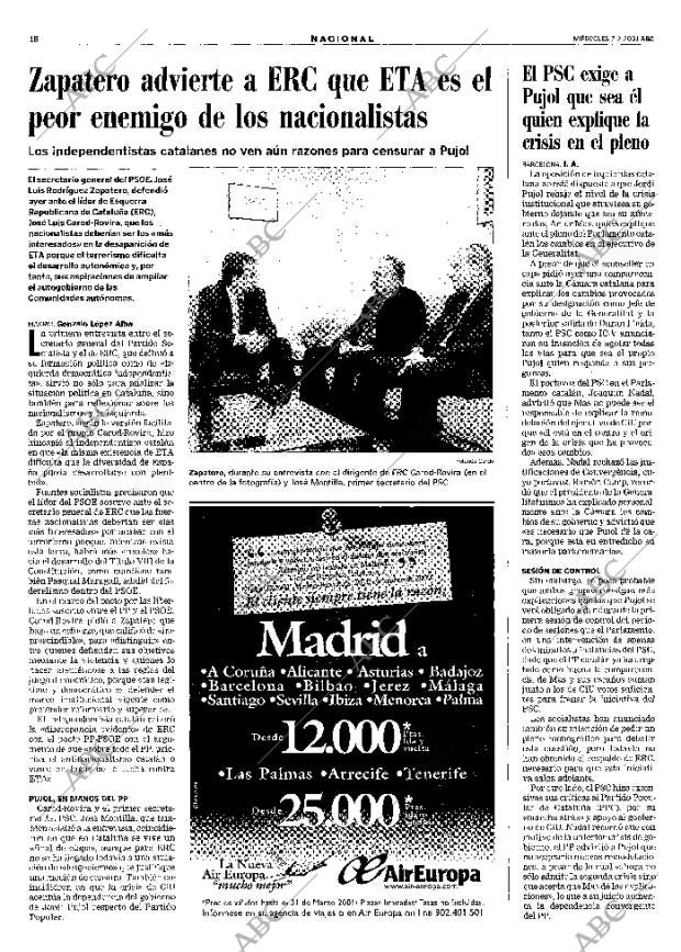 ABC MADRID 07-02-2001 página 18