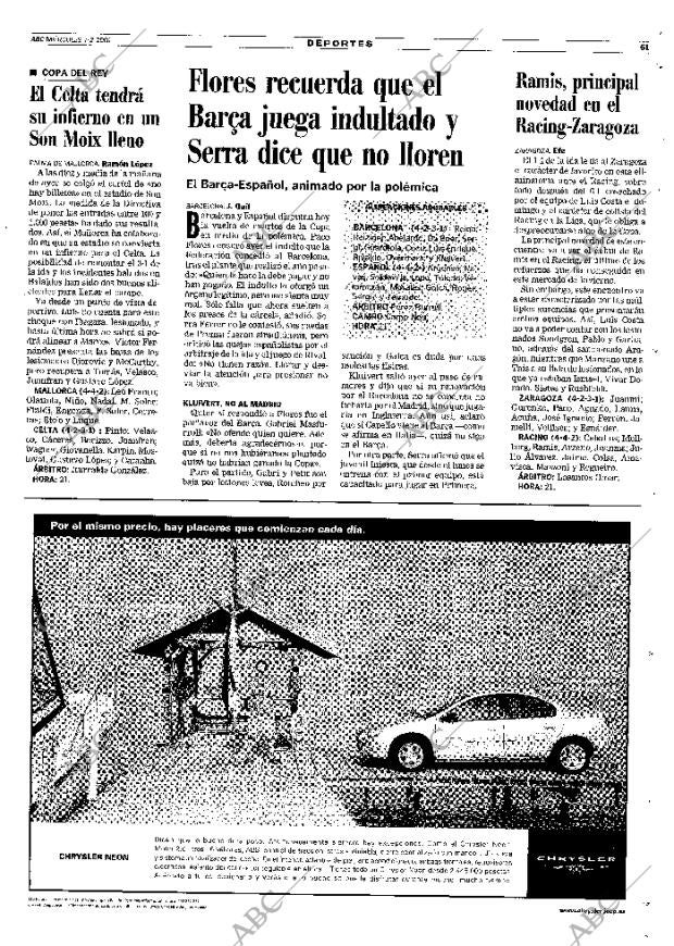 ABC MADRID 07-02-2001 página 61
