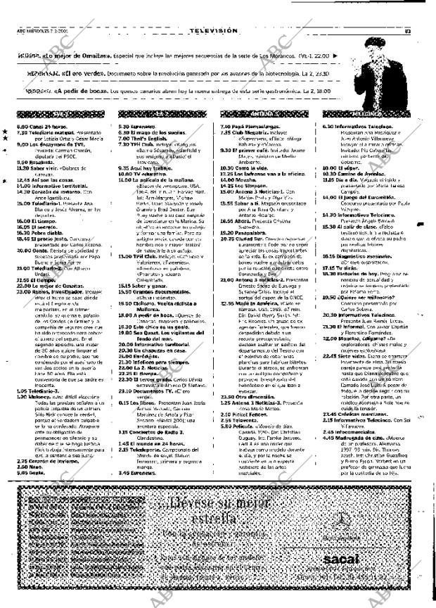 ABC MADRID 07-02-2001 página 83