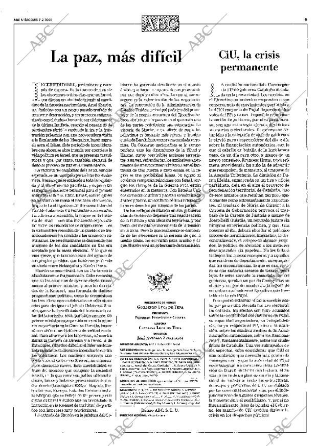 ABC MADRID 07-02-2001 página 9