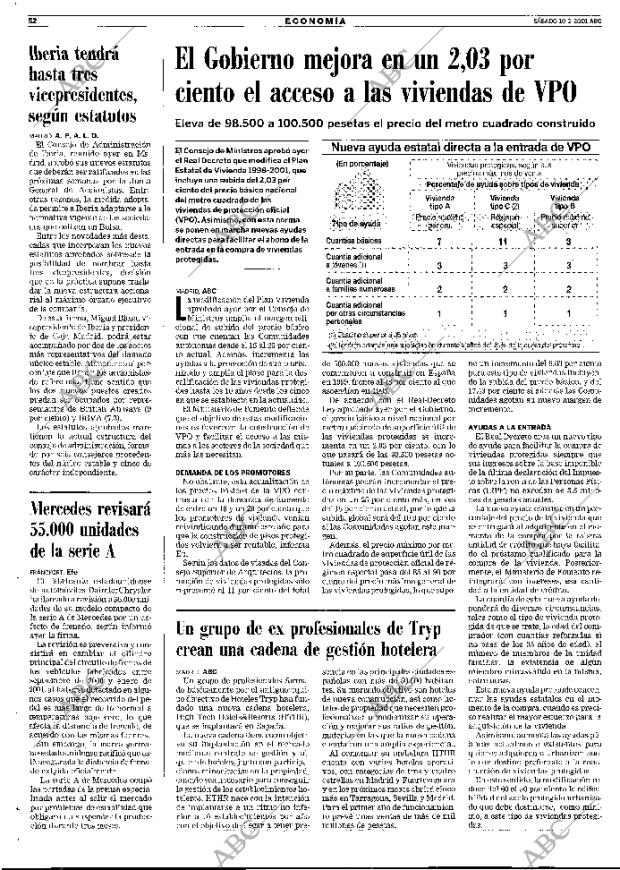 ABC MADRID 10-02-2001 página 52