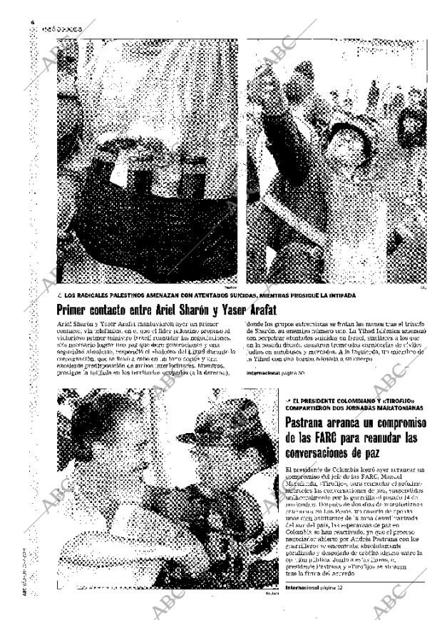 ABC MADRID 10-02-2001 página 6