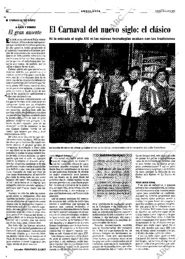 ABC SEVILLA 10-02-2001 página 62