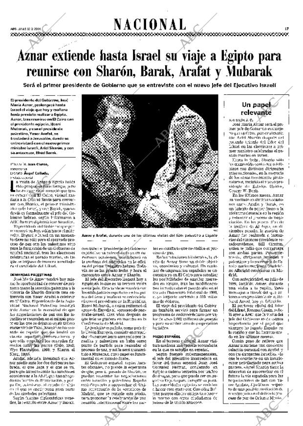 ABC MADRID 12-02-2001 página 17