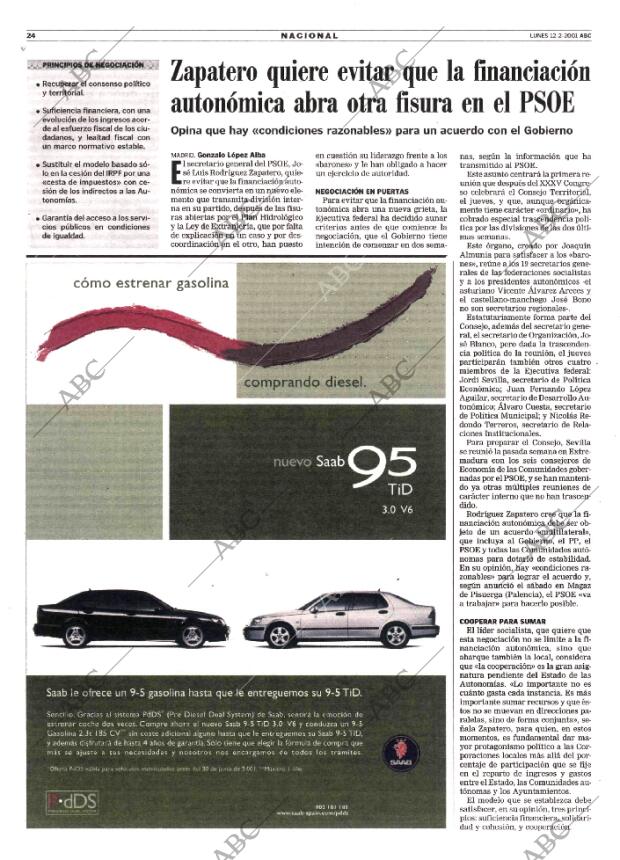 ABC MADRID 12-02-2001 página 24