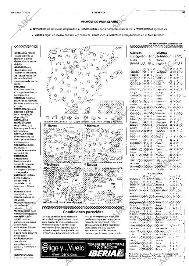 ABC MADRID 12-02-2001 página 69