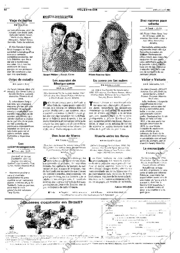 ABC MADRID 12-02-2001 página 84