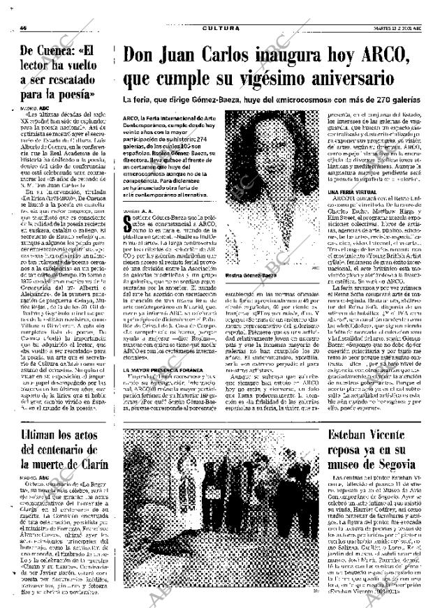 ABC MADRID 13-02-2001 página 46