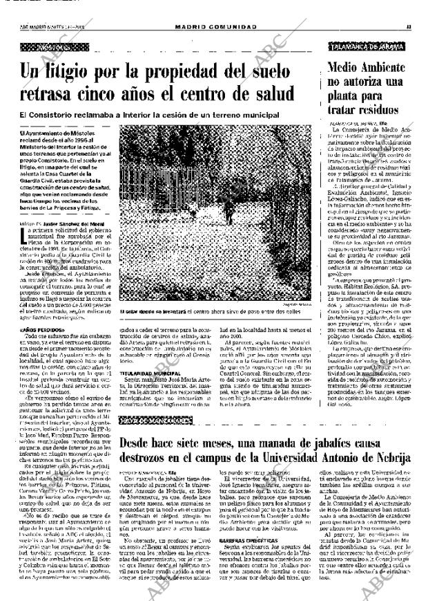 ABC MADRID 13-02-2001 página 99