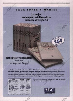 ABC MADRID 14-02-2001 página 100