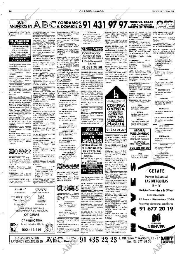ABC MADRID 14-02-2001 página 116