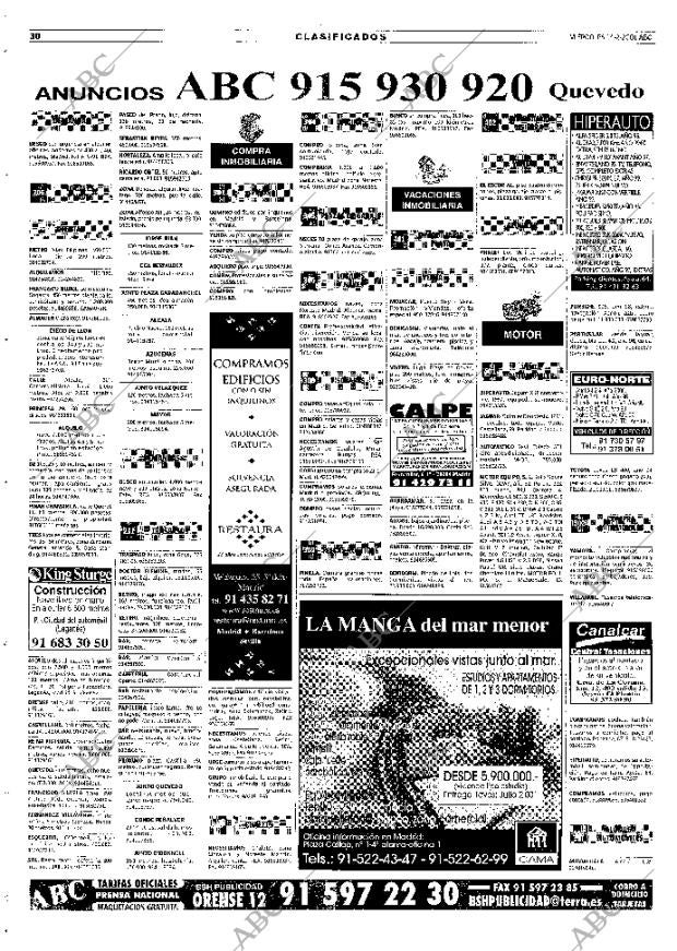 ABC MADRID 14-02-2001 página 118