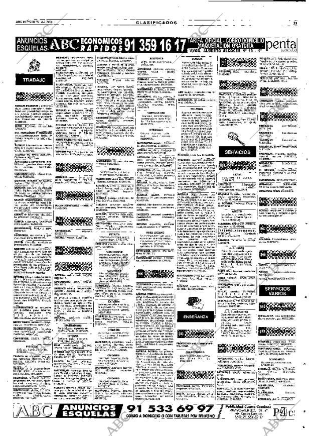 ABC MADRID 14-02-2001 página 119