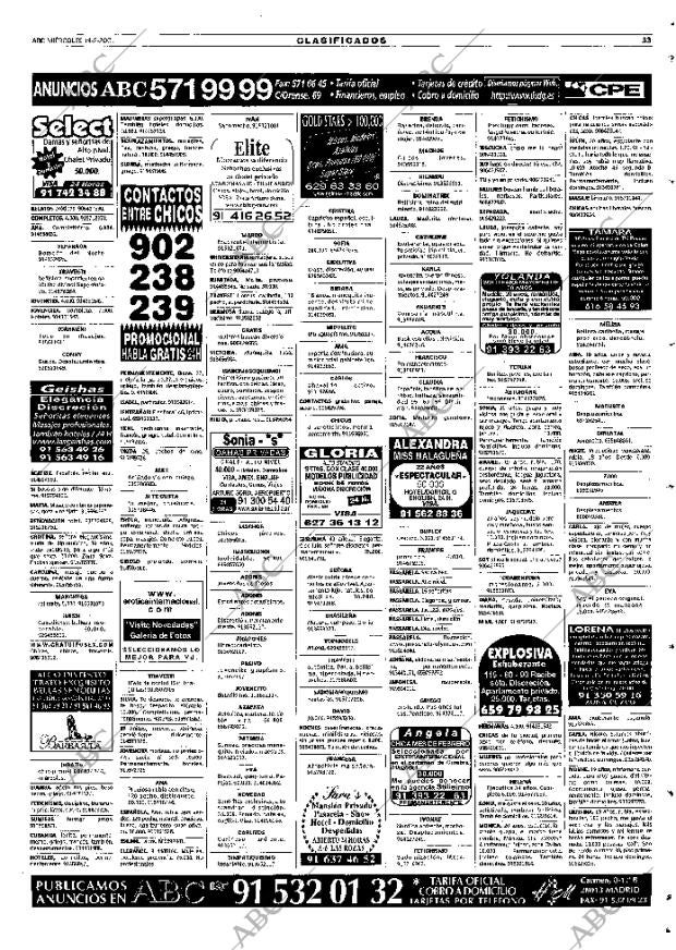 ABC MADRID 14-02-2001 página 121