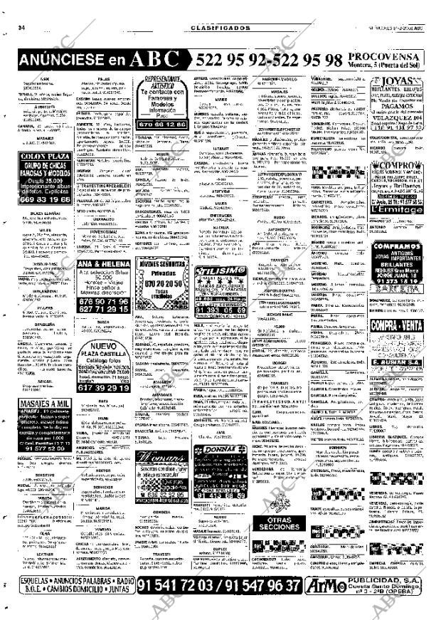 ABC MADRID 14-02-2001 página 122