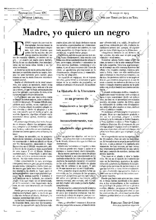 ABC MADRID 14-02-2001 página 3