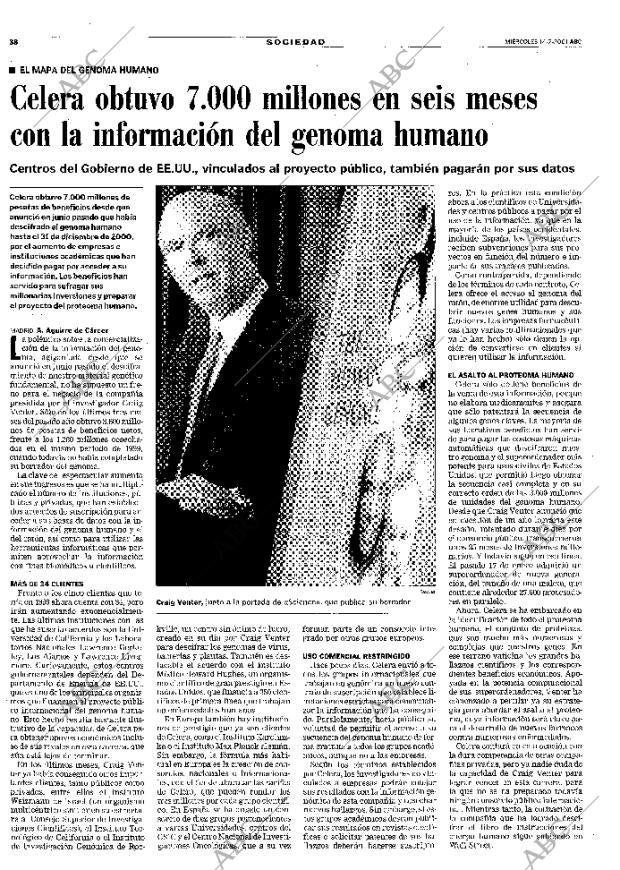 ABC MADRID 14-02-2001 página 38