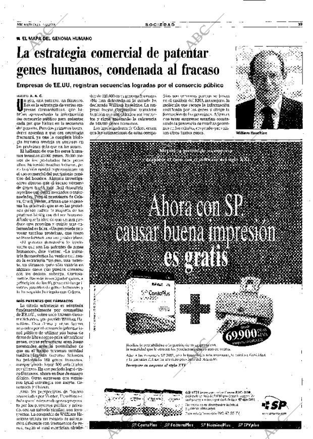 ABC MADRID 14-02-2001 página 39