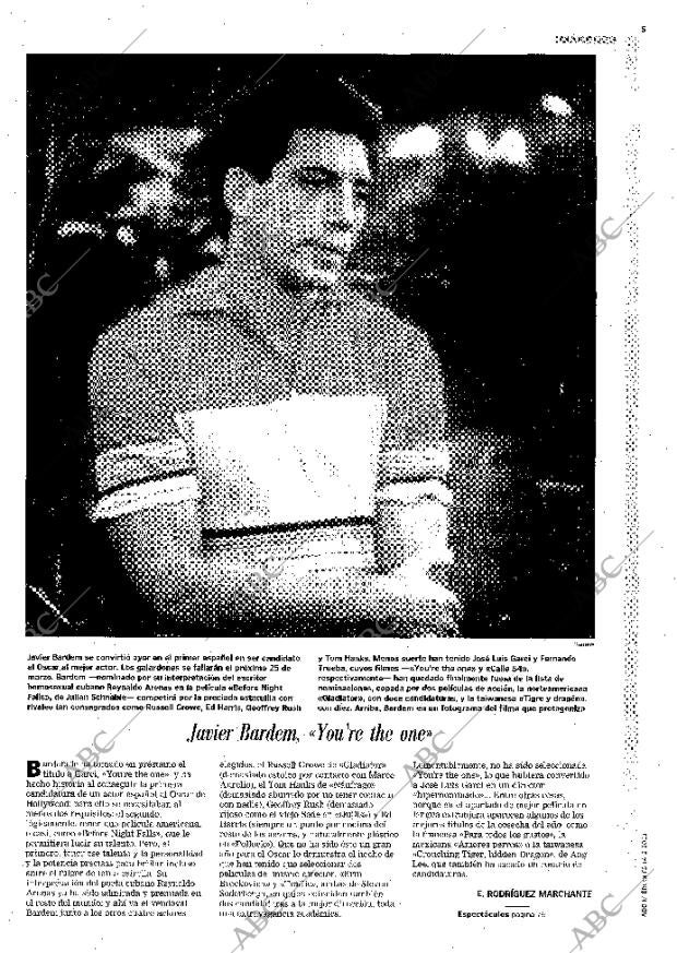 ABC MADRID 14-02-2001 página 5