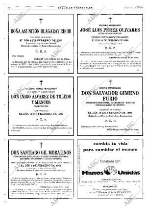 ABC MADRID 14-02-2001 página 74