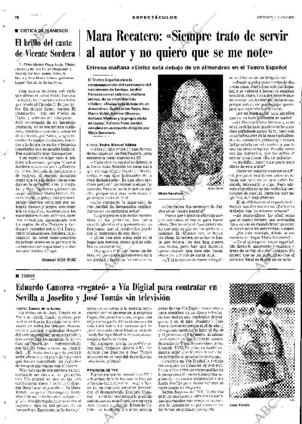 ABC MADRID 14-02-2001 página 78