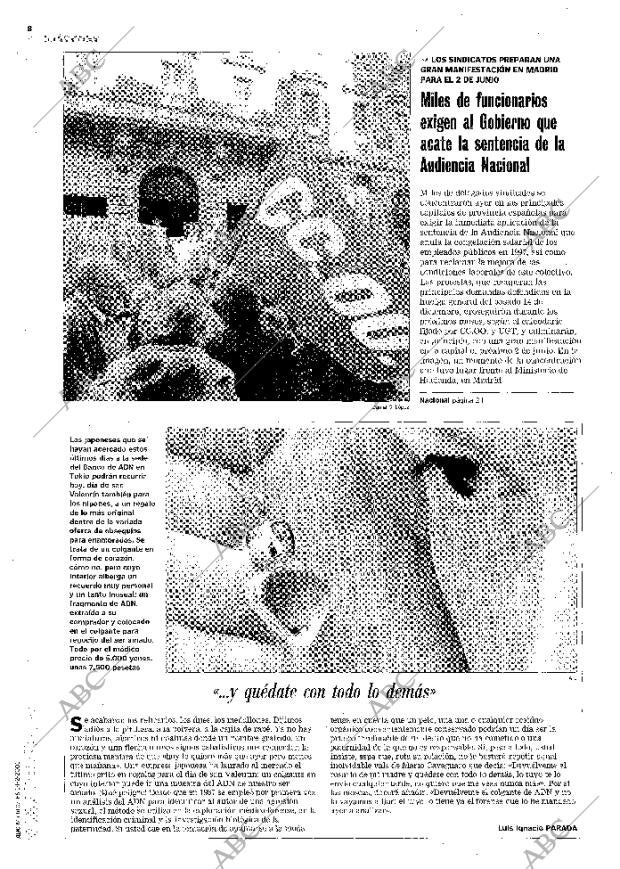 ABC MADRID 14-02-2001 página 8
